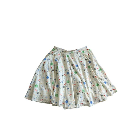 MAGNOLIA PLACE Solar System Outer Space A Line Skirt Size XXL - Picture 9 of 12
